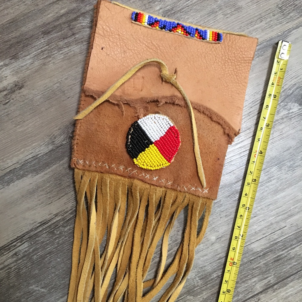 Ceremonial Beaded Medicine Bag